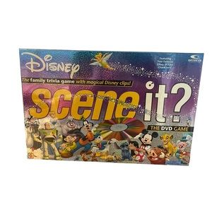 *NFS*Disney Scene It? DVD Board Game Mattel 2004 New & Sealed